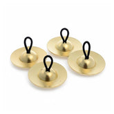 Zil Sarı – 2 Paar Finger Zimbel aus Messing (Bauchtanz / Tingsha / Spiritual)